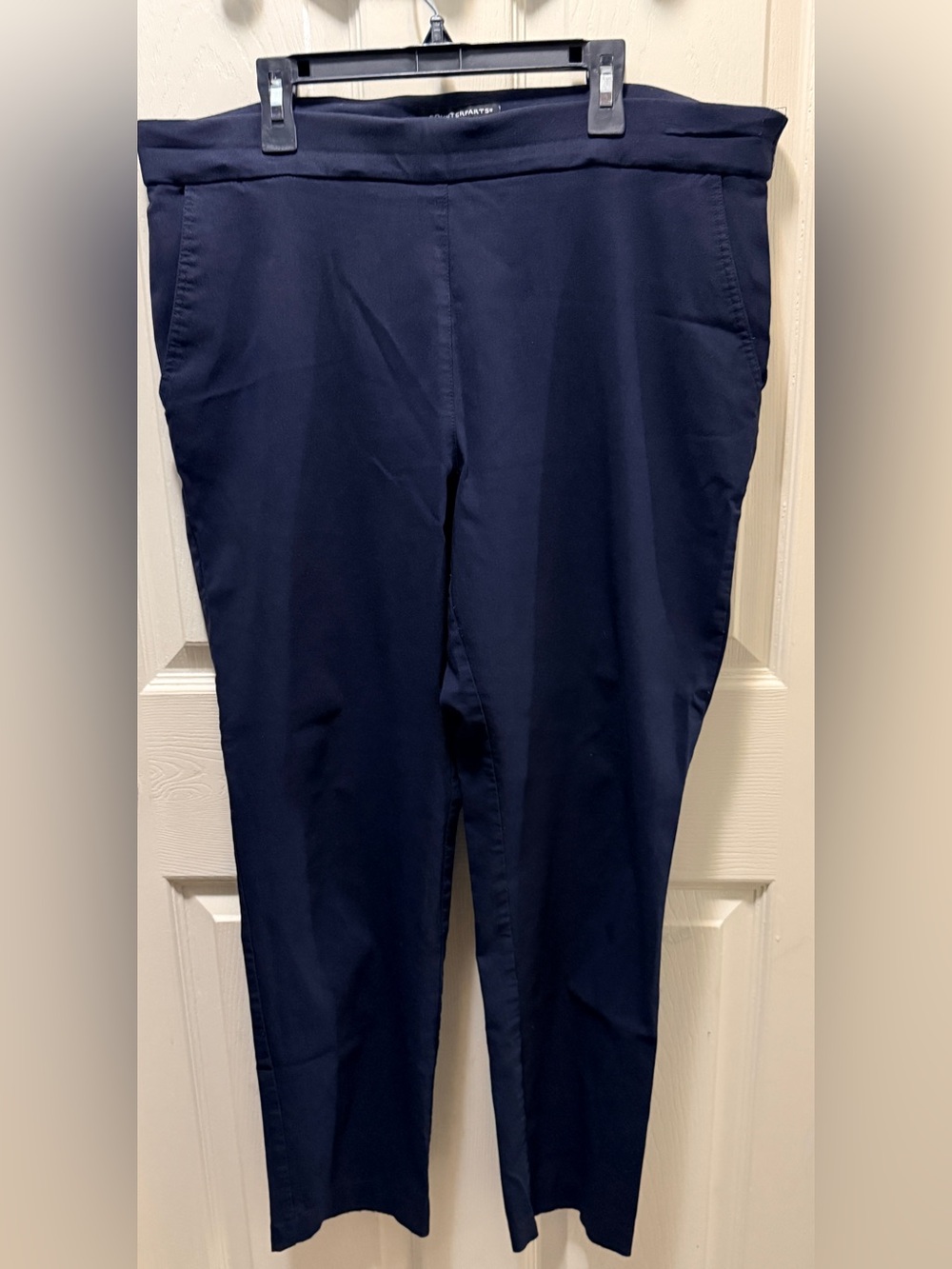 Counterparts Navy Straight-Leg Women's Trousers
